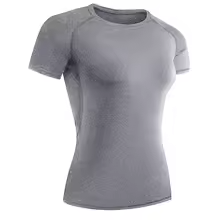 INDIVIDUAL Women's Full Length Fitted Top Short Sleeve Shirts – (16 COLORS)
