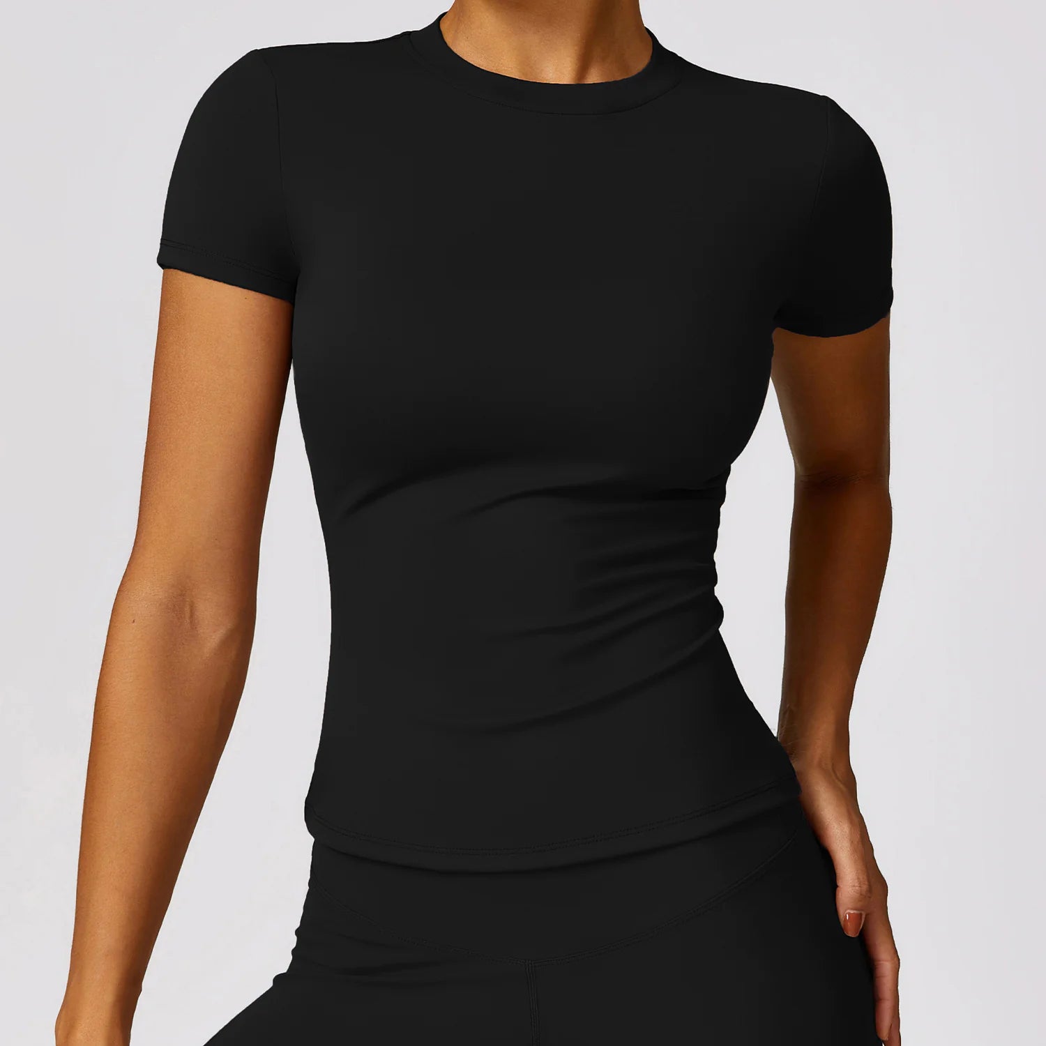 Quick-Dry Yoga T-Shirt