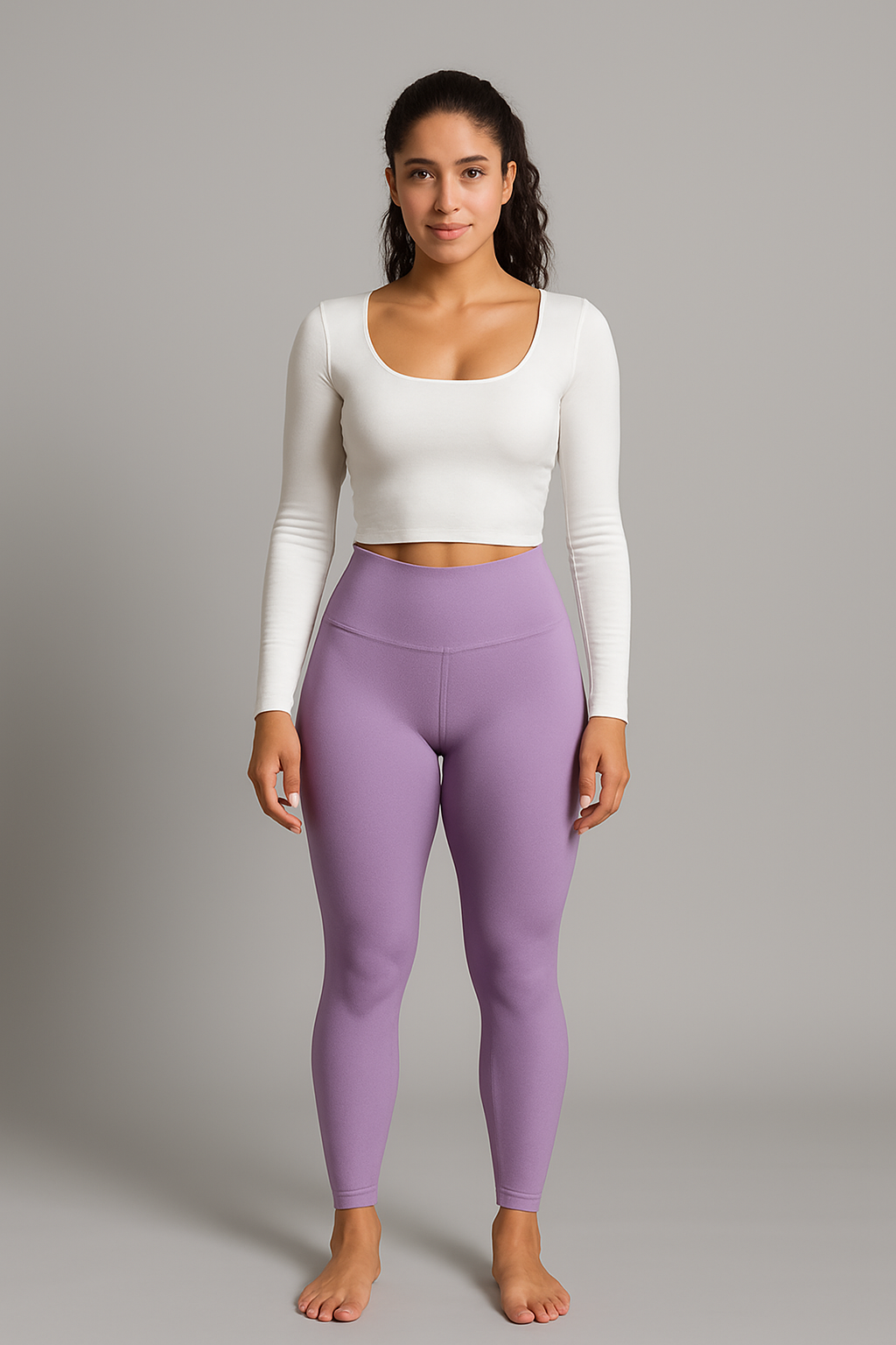 Seamless Workout Outfit for Women in Euro US Style