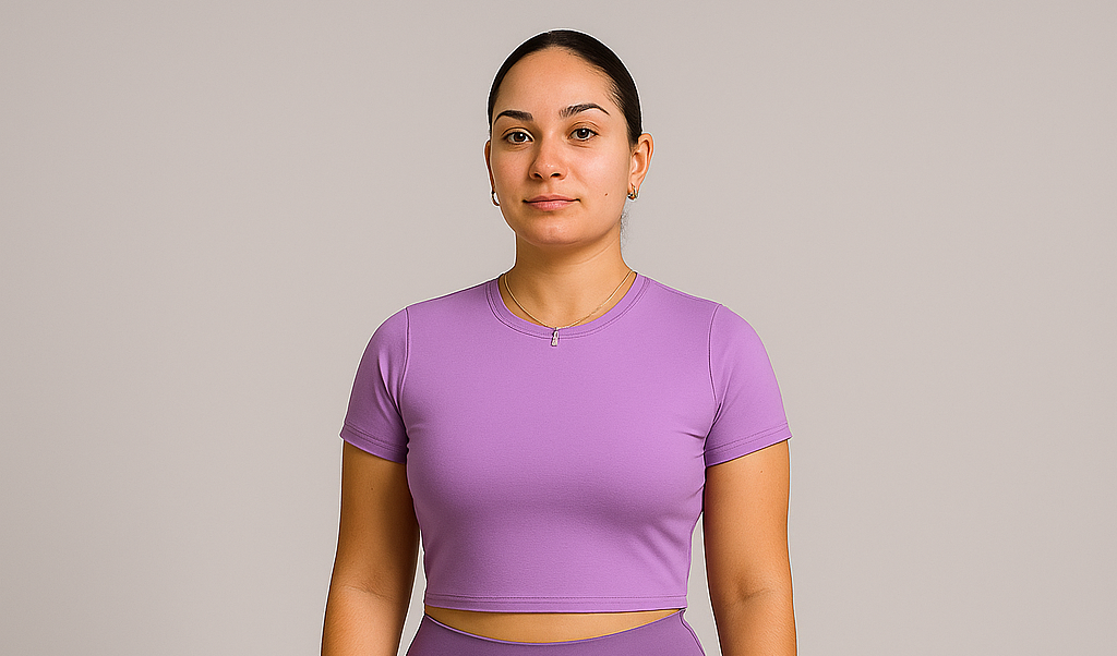 Casual Tight Fitness Top Yoga Clothes Running Pilates Sports Short Sleeve